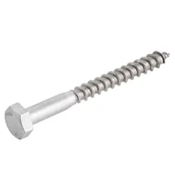 Easydrive Hex Bolt Coach Screws 10 x 100mm 10 Pack