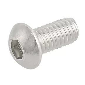 Easyfix Button Head Socket Screws A2 Stainless Steel M6 x 12mm 50 Pack 3 Easyfix Button Head Socket Screws A2 Stainless Steel M6 x 12mm 50 Pack
