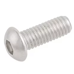 Easyfix Button Head Socket Screws A2 Stainless Steel M6 x 16mm 50 Pack