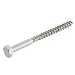 Easydrive Hex Bolt Coach Screws 8 x 100mm 10 Pack