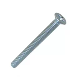 Easyfix Bright Zinc-Plated Countersunk Machine Screws M4 x 40mm 25 Pack