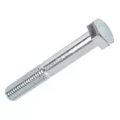 Easyfix Bright Zinc-Plated High Tensile Steel Hex Bolts M12 x 80mm 50 Pack