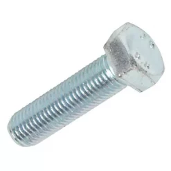 Easyfix Bright Zinc-Plated High Tensile Steel Hex Bolts M16 x 60mm 25 Pack