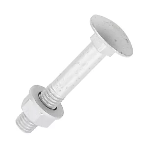 Timco Exterior Coach Bolts Carbon Steel Organic Silver Coating M12 x 75mm 10 Pack 3 Timco Exterior Coach Bolts Carbon Steel Organic Silver Coating M12 x 75mm 10 Pack