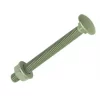 Timco In-Dex Exterior Carriage Bolts Heat-Treated Steel Organic Green Coating M10 x 160mm 10 Pack -Bolts Sales 42471 P