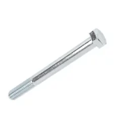 Easyfix Bright Zinc-Plated High Tensile Steel Hex Bolts M12 x 120mm 50 Pack