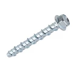 Easyfix Bright Zinc-Plated Carbon Steel Concrete Bolts M10 x 100mm 10 Pack