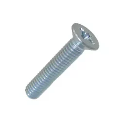 Easyfix Bright Zinc-Plated Countersunk Machine Screws M6 x 30mm 25 Pack