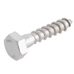 Easydrive Hex Bolt Coach Screws 10 x 50mm 10 Pack