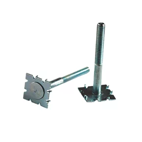 Joyner Bolt Bright Zinc-Plated Steel Spiked Timber Fixings M10 x 80mm 10 Pack 3 Joyner Bolt Bright Zinc-Plated Steel Spiked Timber Fixings M10 x 80mm 10 Pack