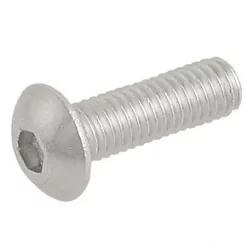 Easyfix Button Head Socket Screws A2 Stainless Steel M5 x 16mm 50 Pack