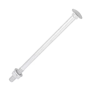 Timco Exterior Coach Bolts Carbon Steel Organic Silver Coating M10 x 180mm 10 Pack 3 Timco Exterior Coach Bolts Carbon Steel Organic Silver Coating M10 x 180mm 10 Pack