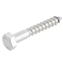 Easydrive Hex Bolt Coach Screws 8 x 50mm 10 Pack